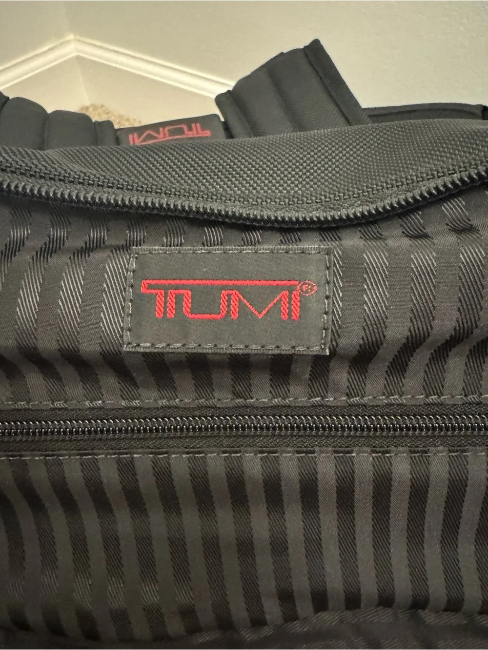 New TUMI 2640D4 Ballistic Nylon Briefpack Backpack Black